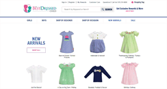 Desktop Screenshot of bestdressedchild.com